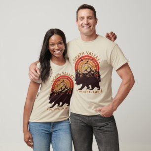 Camiseta Parque Nacional Vale da Morte Pôr-do-sol Vintage U