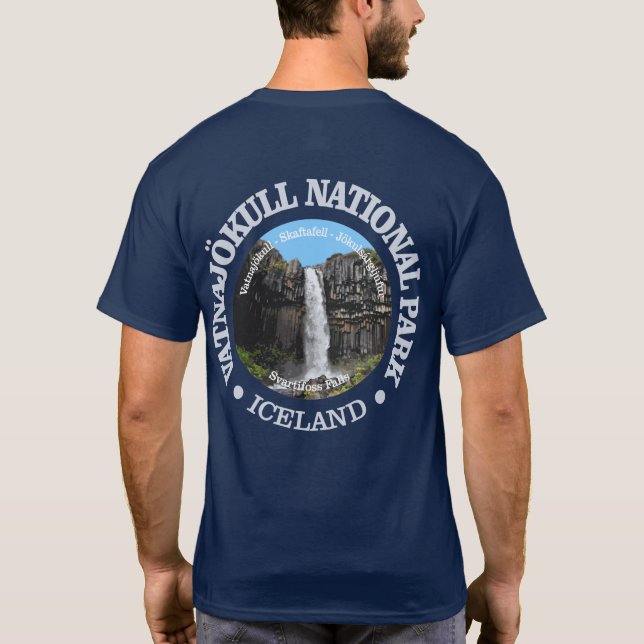 Camiseta Parque Nacional Vatnajokull (Verso)