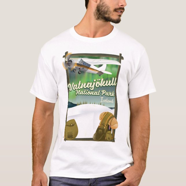 Camiseta Parque Nacional Vatnajökull Islândia (Frente)