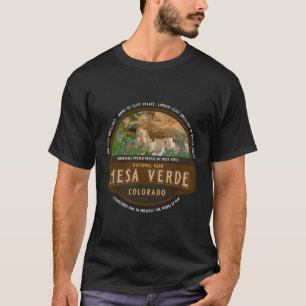Camiseta Parque Nacional Verde Colorado Cliff Dwelff