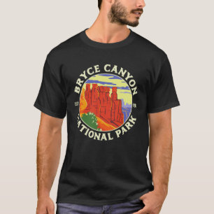 Camiseta Parque Nacional Vintage Bryce Canyon UT Utah Ao Ar