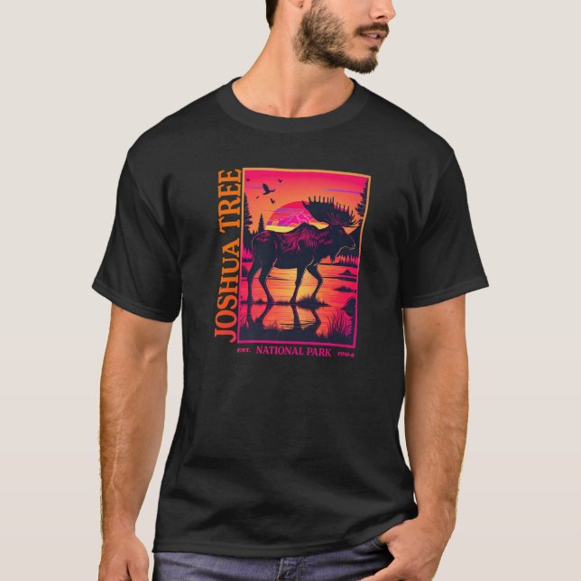 Camiseta Parque Nacional Vintage JOSHUA TREE (Frente)