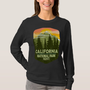 Camiseta Parque Nacional Vintage Retro Yosemite