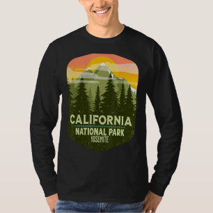 Camiseta Parque Nacional Vintage Retro Yosemite
