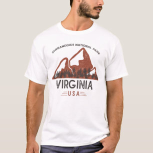 Camiseta Parque Nacional Vintage Shenandoah