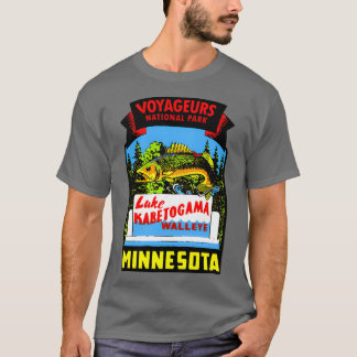 Camiseta Parque Nacional Voyageurs Lago Kabetogama Vintage