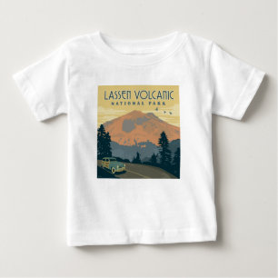 Camiseta Parque Nacional Vulcânico de Lassen   Estrada