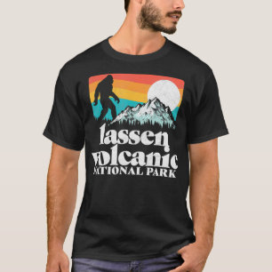 Camiseta Parque Nacional Vulcânico de Lassen Montanhas Bigf