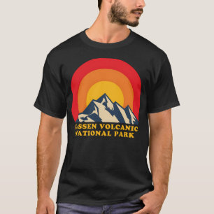 Camiseta Parque Nacional Vulcânico de Lassen, Monte Lassen