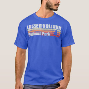 Camiseta Parque Nacional Vulcânico Lassen Retro Vintage 70s