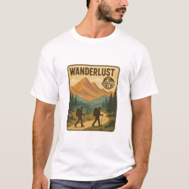 Camiseta Parque Nacional Wanderlust Hiking Yellowstone