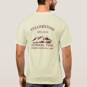 Camiseta Parque nacional Yellowstone
