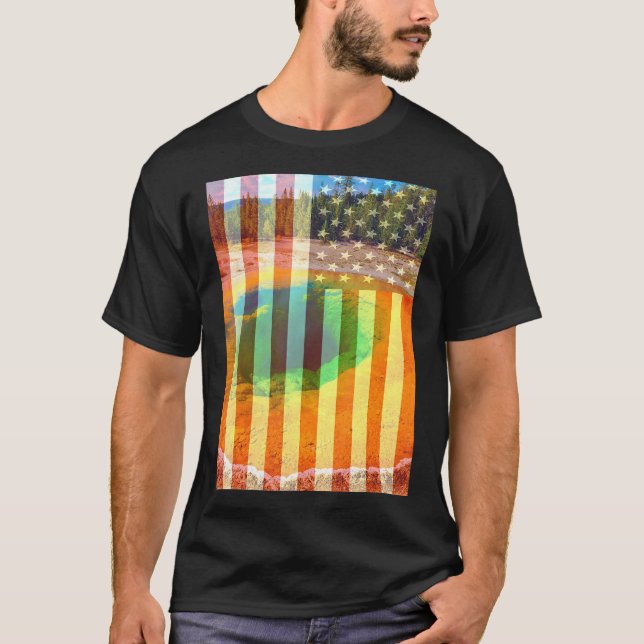 Camiseta Parque Nacional Yellowstone (Frente)