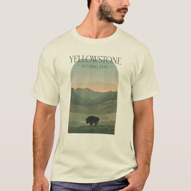 Camiseta Parque Nacional Yellowstone (Frente)