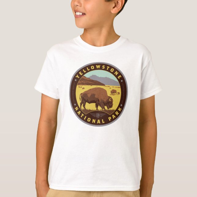 Camiseta Parque Nacional Yellowstone (Frente)