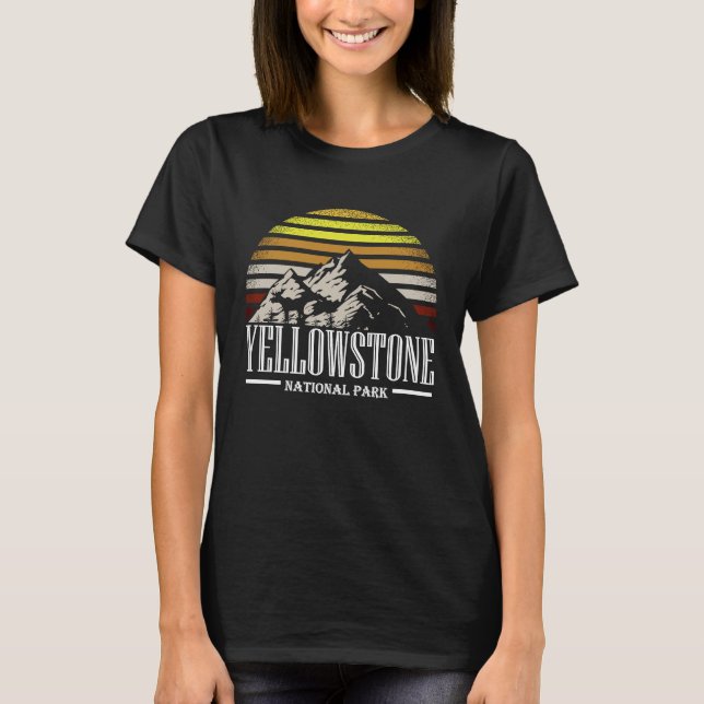 Camiseta Parque Nacional Yellowstone (Frente)