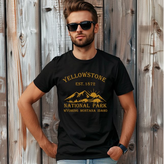 Camiseta Parque nacional Yellowstone (Criador carregado)