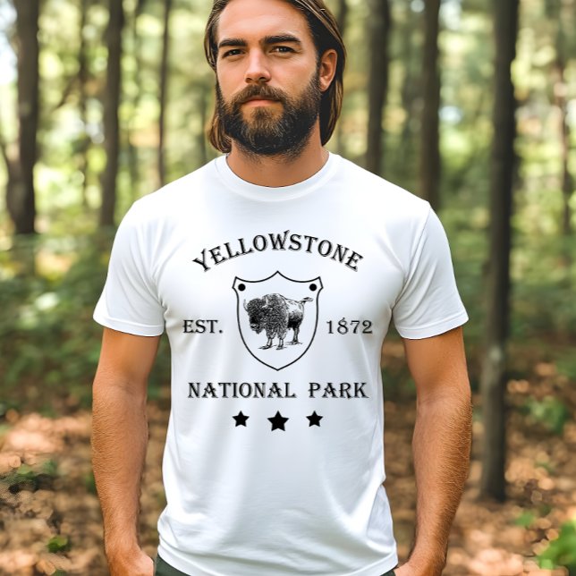 Camiseta Parque nacional Yellowstone (Criador carregado)