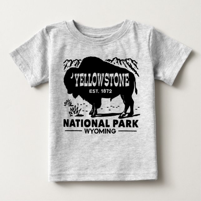 Camiseta Parque Nacional Yellowstone (Frente)