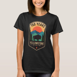 Camiseta Parque Nacional Yellowstone 150 Anos