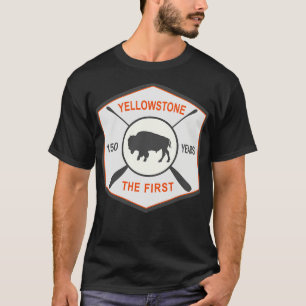 Camiseta Parque Nacional Yellowstone, 150 Anos, Os 2 Primei