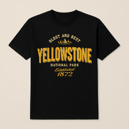 Camiseta Parque Nacional Yellowstone 1872