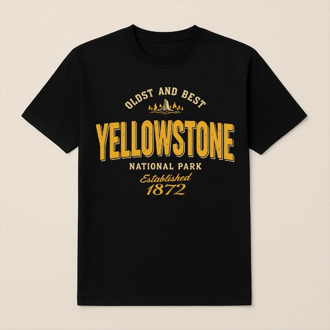 Camiseta Parque Nacional Yellowstone 1872 (Criador carregado)