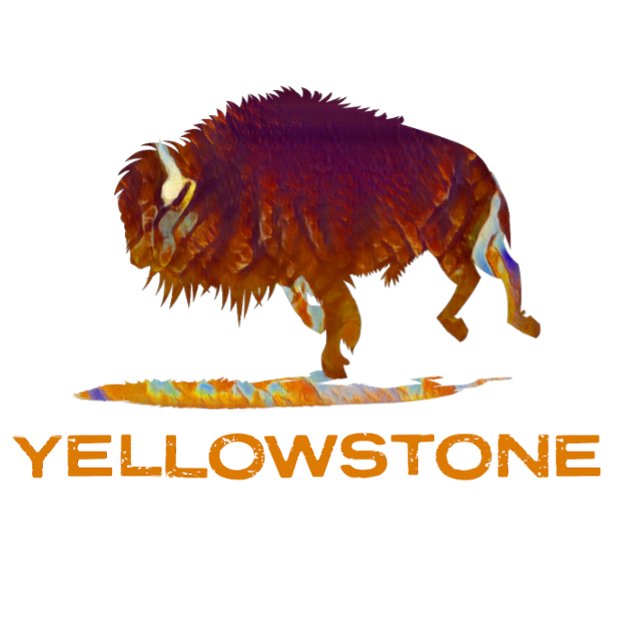 Camiseta Parque Nacional Yellowstone Bison (Criador carregado)