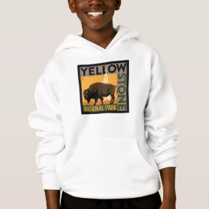 Camiseta Parque Nacional Yellowstone Buffalo