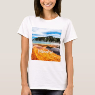 Camiseta Parque Nacional Yellowstone Montam Animais Naturai