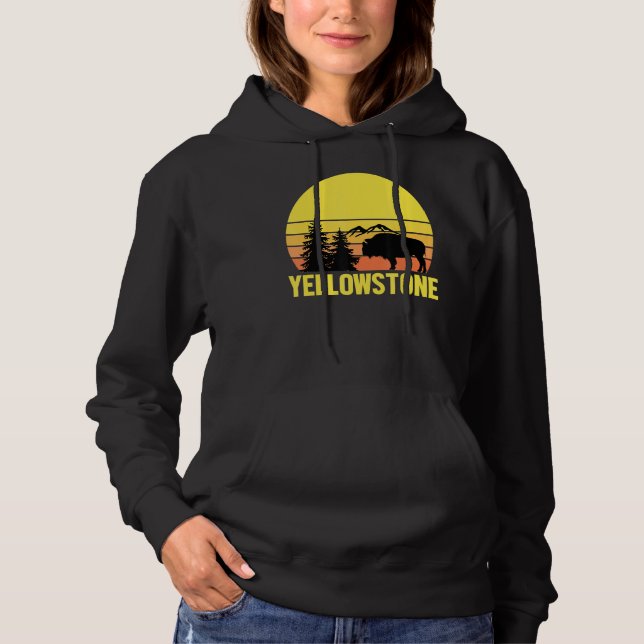Camiseta Parque Nacional Yellowstone Sunset 1 (Frente)
