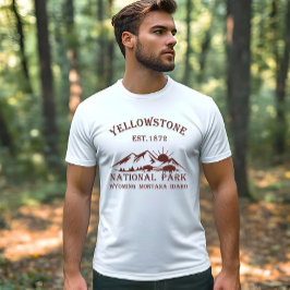 Camiseta Parque Nacional Yellowstone Vintage