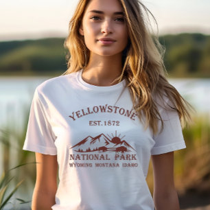Camiseta Parque Nacional Yellowstone Vintage