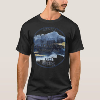 Camiseta Parque Nacional Yellowstone Wyoming, 150 anos Anni