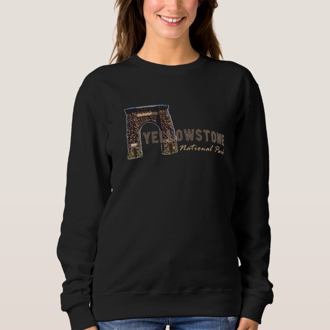 Camiseta Parque Nacional Yellowstone Wyoming Usa Explorar H (Frente)