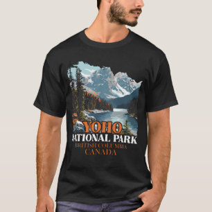 Camiseta Parque Nacional Yoho Colúmbia Britânica