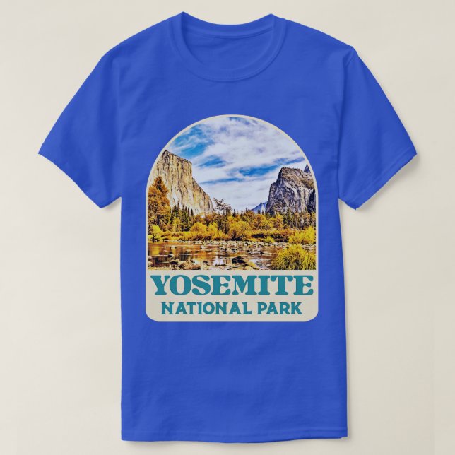Camiseta Parque Nacional Yosemite (Frente do Design)
