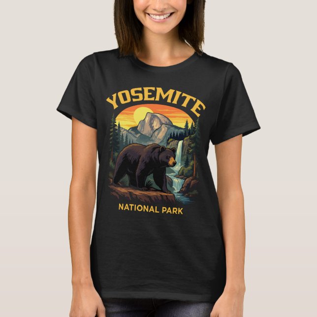 Camiseta Parque Nacional Yosemite (Frente)
