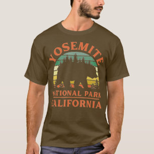 Camiseta Parque Nacional Yosemite California Bear Nature Hi