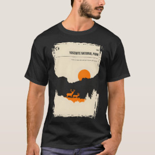 Camiseta Parque Nacional Yosemite, Califórnia, Natureza Mín