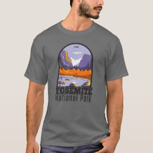 Camiseta Parque Nacional Yosemite El Capitan No Outono