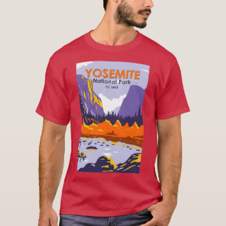 Camiseta Parque Nacional Yosemite El Capitan No outono Da C