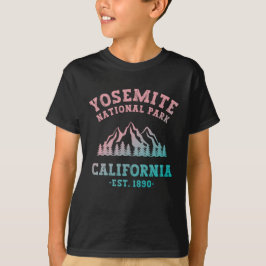Camiseta Parque Nacional Yosemite, Gradação de Caminho na C