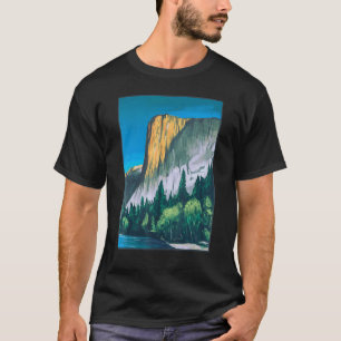 Camiseta Parque Nacional Yosemite Painting Yosemite