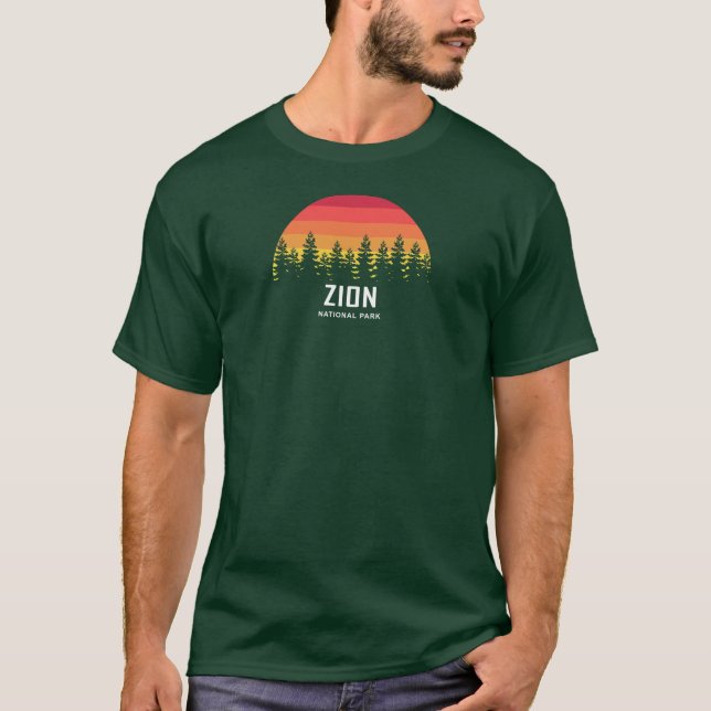 Camiseta Parque Nacional Zion (Frente)