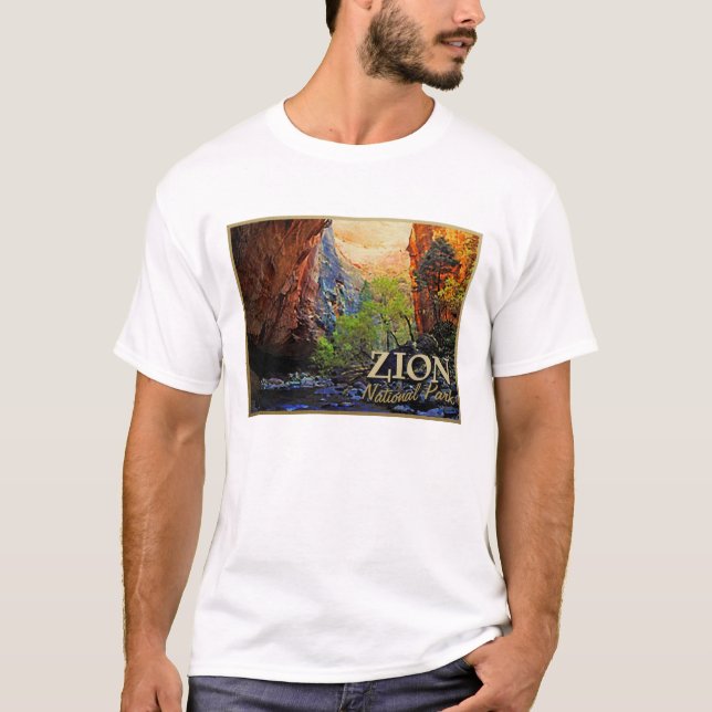 Camiseta Parque Nacional Zion (Frente)