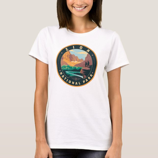 Camiseta Parque Nacional Zion (Frente)