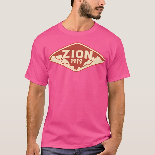 Camiseta Parque Nacional Zion (Frente)