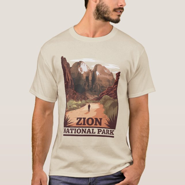 Camiseta Parque Nacional Zion (Frente)