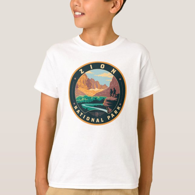 Camiseta Parque Nacional Zion (Frente)